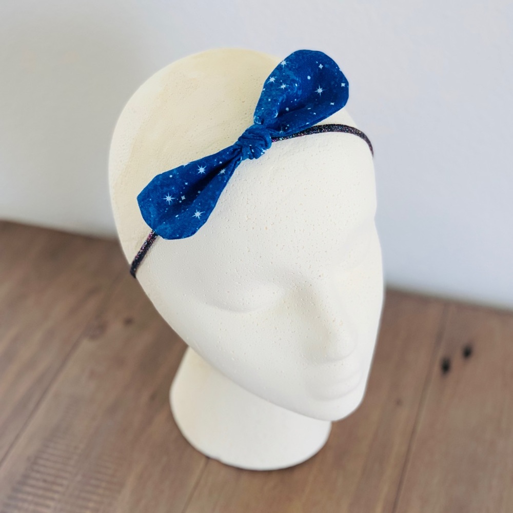 Stretchy Star Headband Bow